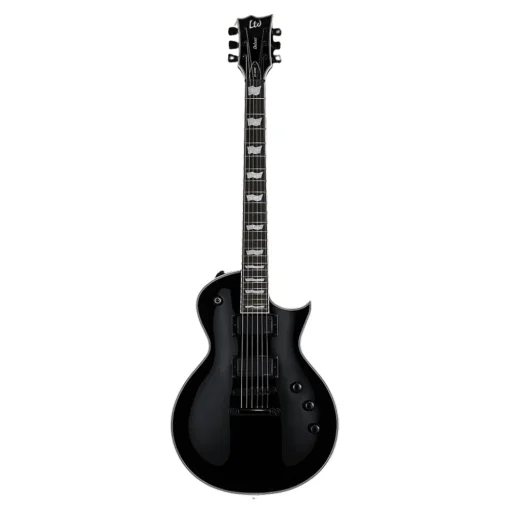 ESP LTD EC-1000S Fishman Fluence Pickups Black Hardware - Black