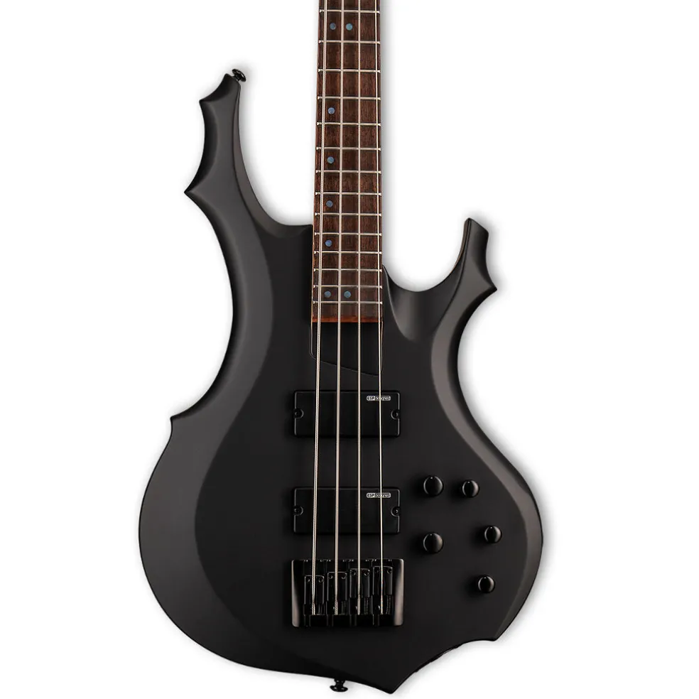 ESP LTD F204 Bass in Black Satin