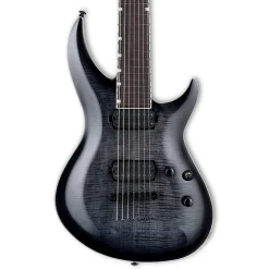 ESP LTD H3-1007 Baritone Electric Guitar - See-Thru Black Sunburst
