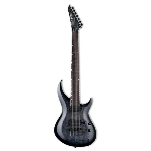 ESP LTD H3-1007 Baritone Electric Guitar - See-Thru Black Sunburst