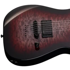 ESP LTD Josh Middleton JM-I Quilted Maple Top Electric Guitar - Deep Blood Moon