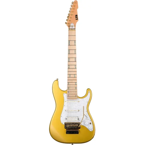 ESP LTD JRV-8FR Javier Reyes Signature 8-string - Metallic Gold