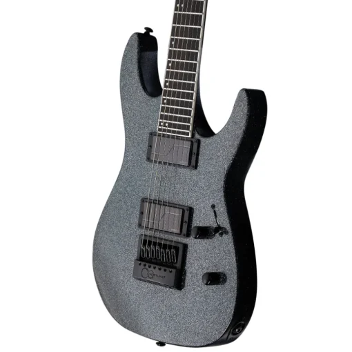 ESP LTD M-1007 Baritone Evertune Electric Guitar - Granite Sparkle