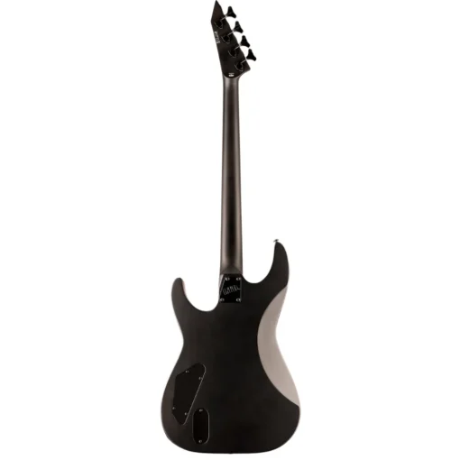 ESP LTD M-4 Black Metal Bass Guitar - Black Satin