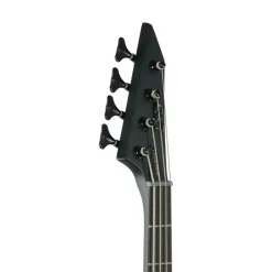ESP LTD M-4 Black Metal Bass Guitar - Black Satin
