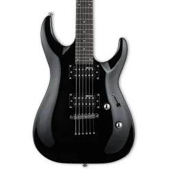 ESP LTD MH-10 Electric Guitar w/ Gig Bag - Black - LMH-10KITBLK