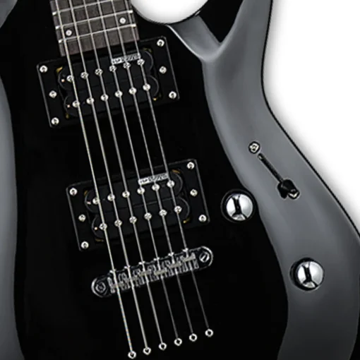 ESP LTD MH-10 Electric Guitar w/ Gig Bag - Black - LMH-10KITBLK