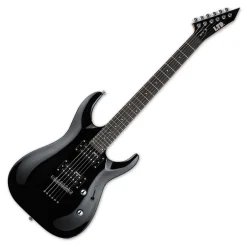 ESP LTD MH-10 Electric Guitar w/ Gig Bag - Black - LMH-10KITBLK