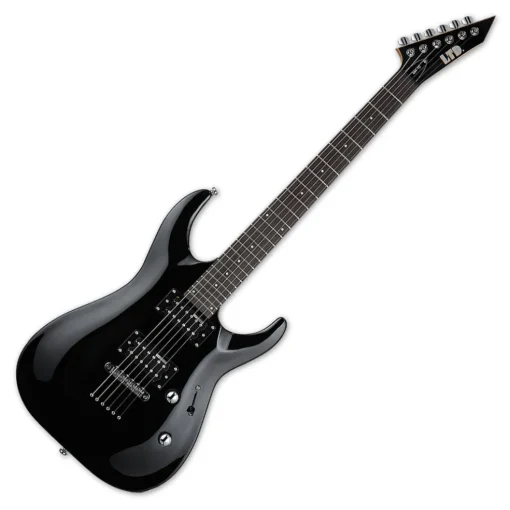 ESP LTD MH-10 Electric Guitar w/ Gig Bag - Black - LMH-10KITBLK