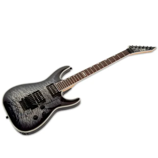 ESP LTD MH-230 QM FR Electric Guitar - Quilted Maple See Through Black Sunburst w/ Floyd Rose - LMH-230QMBLKSB