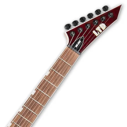 ESP LTD MH-200QM NT Roasted Jatoba Fingerboard - See Thru Black Cherry