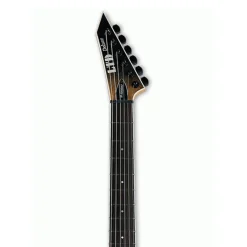 ESP LTD M-1000HT Burled Poplar Top Fishman Fluence Pickups - Black Fade