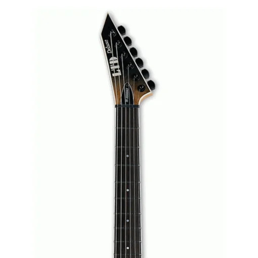 ESP LTD M-1000HT Burled Poplar Top Fishman Fluence Pickups - Black Fade