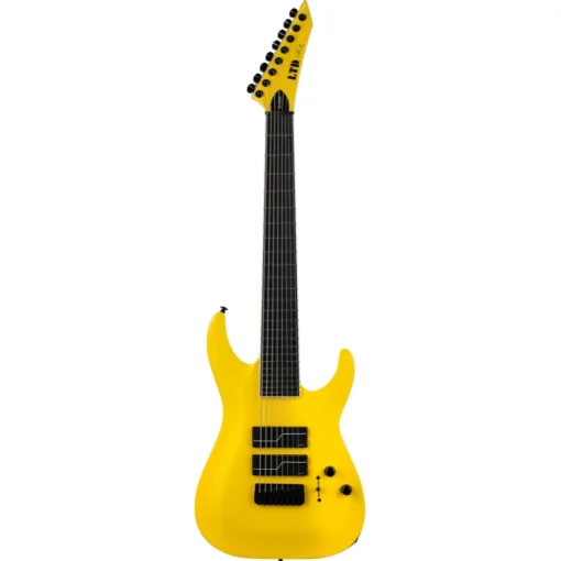 ESP LTD Stephen Carpenter SC-608 Fishman Pickups Electric Guitar - Yellow