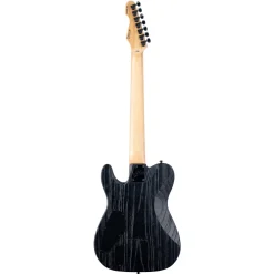 ESP LTD TE-1007 Baritone Electric Guitar - Black Blast