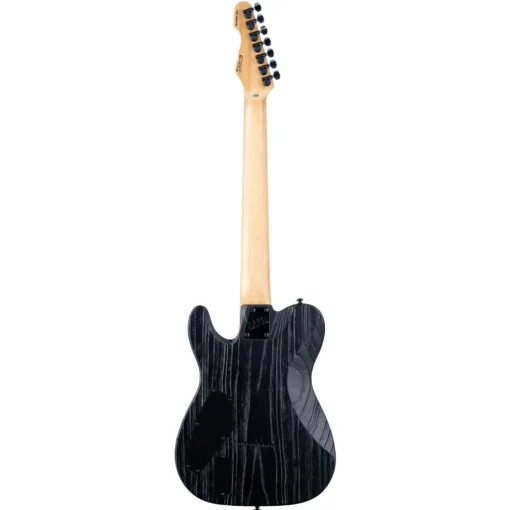 ESP LTD TE-1007 Baritone Electric Guitar - Black Blast