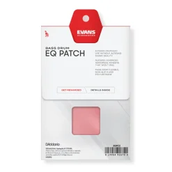 Evans EQ Clear Plastic Double Patch