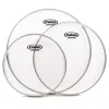 Evans G2 Clear Fusion Tom Pack - 10" 12" 14"