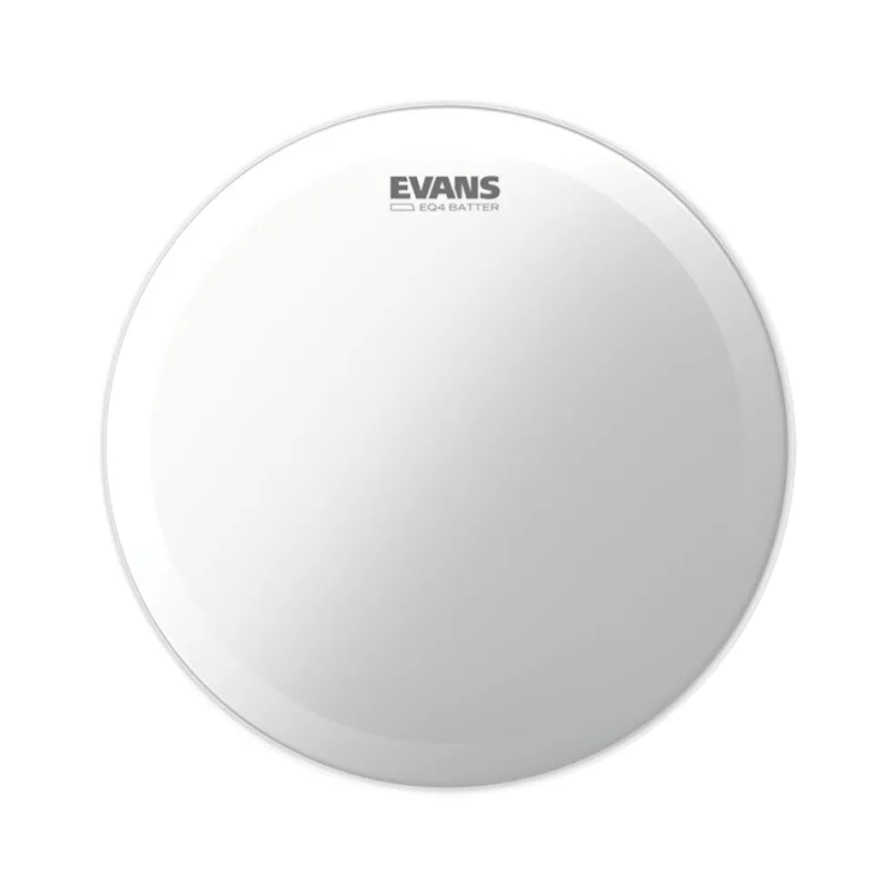 Evans 20" EQ4 Frosted Bass Drum Head