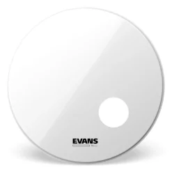 Evans 24" EQ3 Resonant Smooth White
