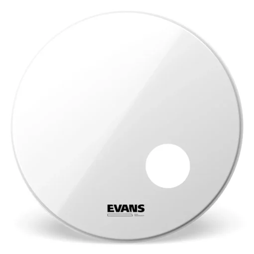 Evans 22" EQ3 Resonant Smooth White
