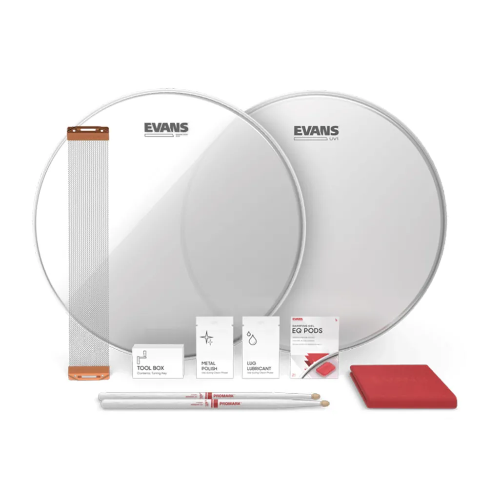 Evans 14" UV1 Snare Tune Up Kit