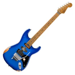EVH Limited Edition Frankenstein Relic Series with Maple Fingerboard - Blueburst