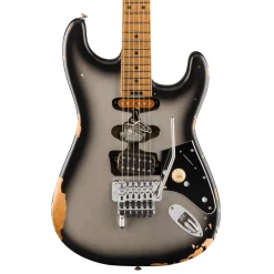 EVH Limited Edition Frankenstein Relic Series with Maple Fingerboard - Silverburst