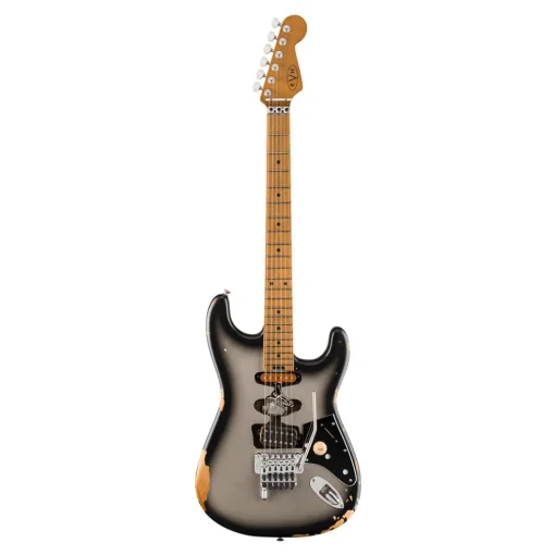 EVH Limited Edition Frankenstein Relic Series with Maple Fingerboard - Silverburst