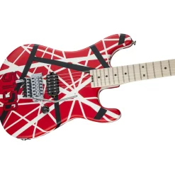 EVH Striped Series 5150 - Red, Black, White
