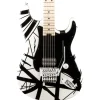 EVH Striped Series - White with Black Stripes