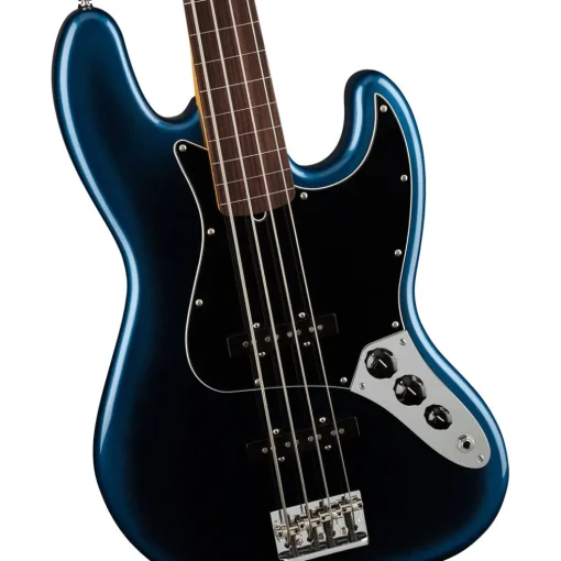 Fender - American Professional II Jazz Bass® Fretless - Rosewood Fingerboard - Dark Night