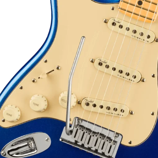 Fender - American Ultra Stratocaster Left-Hand, Maple Fingerboard, Cobra Blue