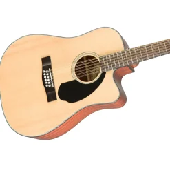 Fender - CD-60SCE Dreadnought 12-string, Walnut Fingerboard - Natural