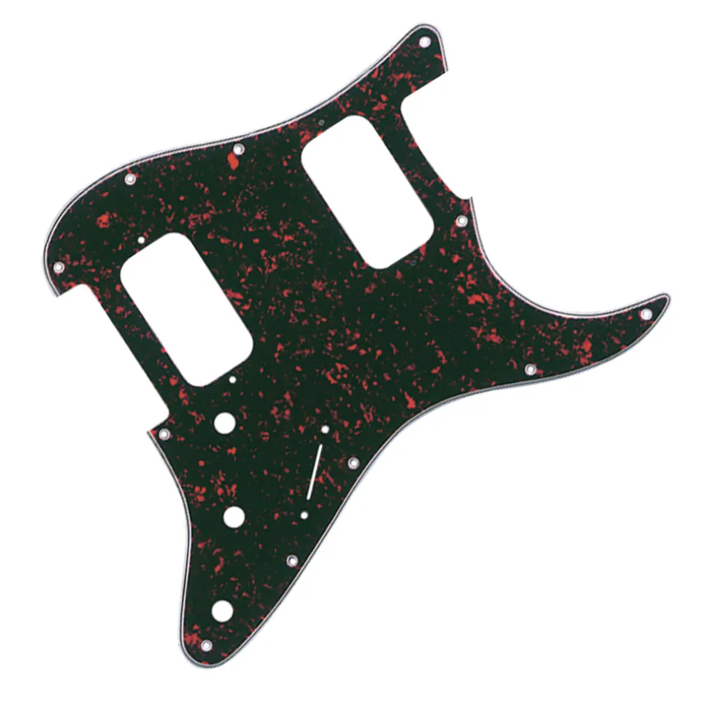Fender - Pickguard, H/H Stratocaster®, 11-Hole Mount, Tortoise Shell, 4-Ply