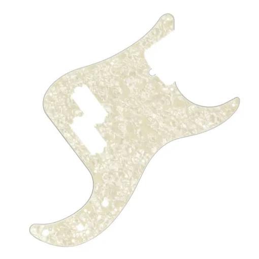 Fender - Pickguard, Precision Bass®, 13-Hole Mount, Aged White Pearl, 4-Ply