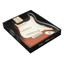 Fender - Pre-Wired Strat Pickguard, Tex-Mex SSS, Parchment 11 Hole PG