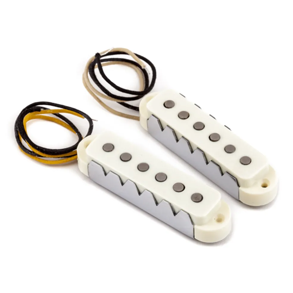 Fender - Pure Vintage '65 Jaguar® Pickup Set, Vintage White, (2)