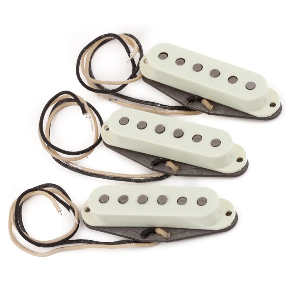 Fender - Pure Vintage '65 Strat Pickup Set - Vintage White