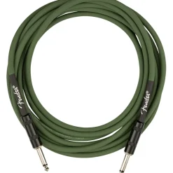 Fender - Strummer Pro 13' Instrument Cable, Drab Green