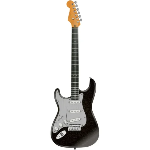 Fender American Ultra II Ebony Fingerboard Left Handed Stratocaster - Texas Tea