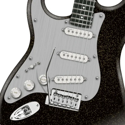 Fender American Ultra II Ebony Fingerboard Left Handed Stratocaster - Texas Tea