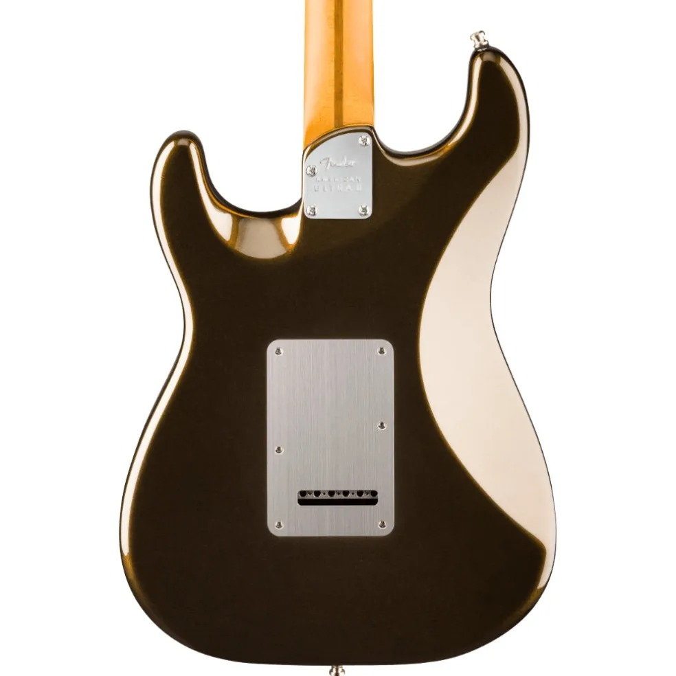 Fender American Ultra II Ebony Fingerboard HSS Stratocaster - Texas Tea