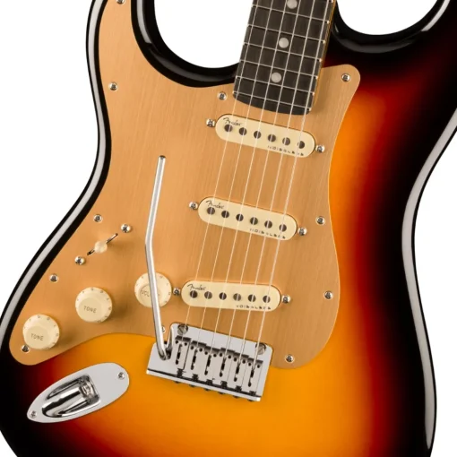 Fender American Ultra II Ebony Fingerboard Left Handed Stratocaster - Ultraburst