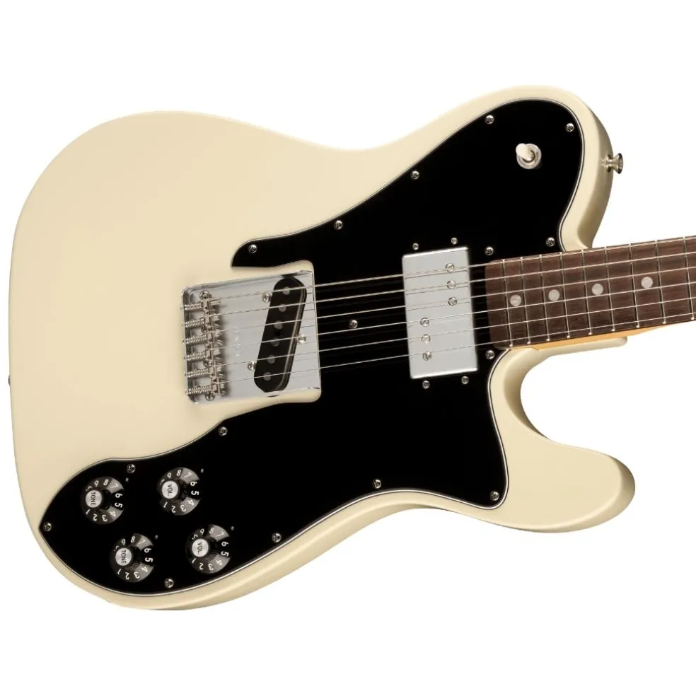 Fender American Vintage II 1977 Telecaster® Custom, Rosewood Fingerboard, Olympic White