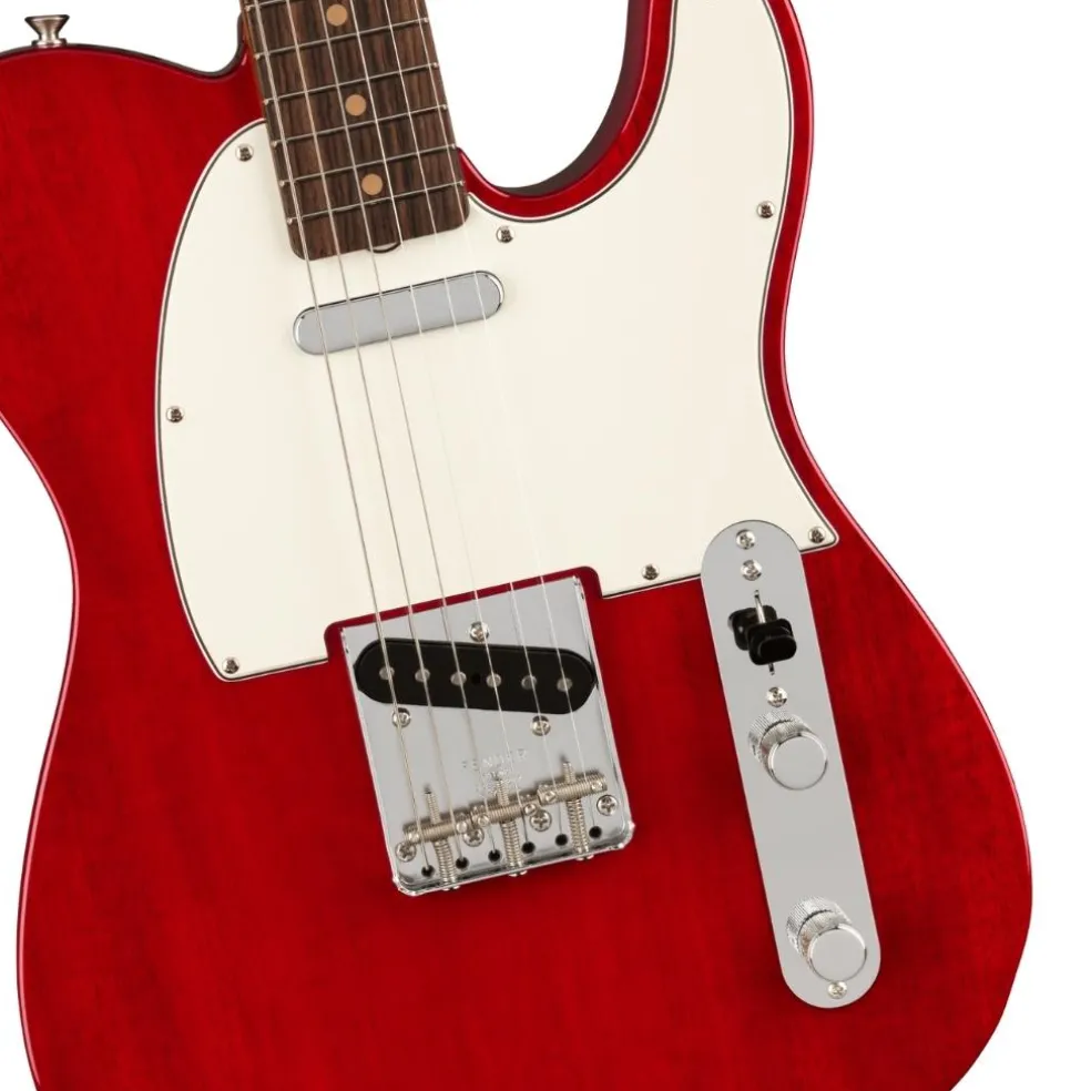 Fender American Vintage II 1963 Telecaster®, Rosewood Fingerboard, Crimson Red Transparent