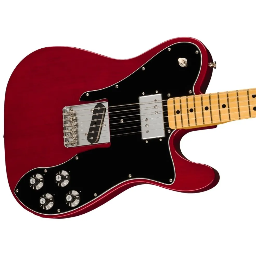 Fender American Vintage II 1977 Telecaster® Custom, Maple Fingerboard, Wine