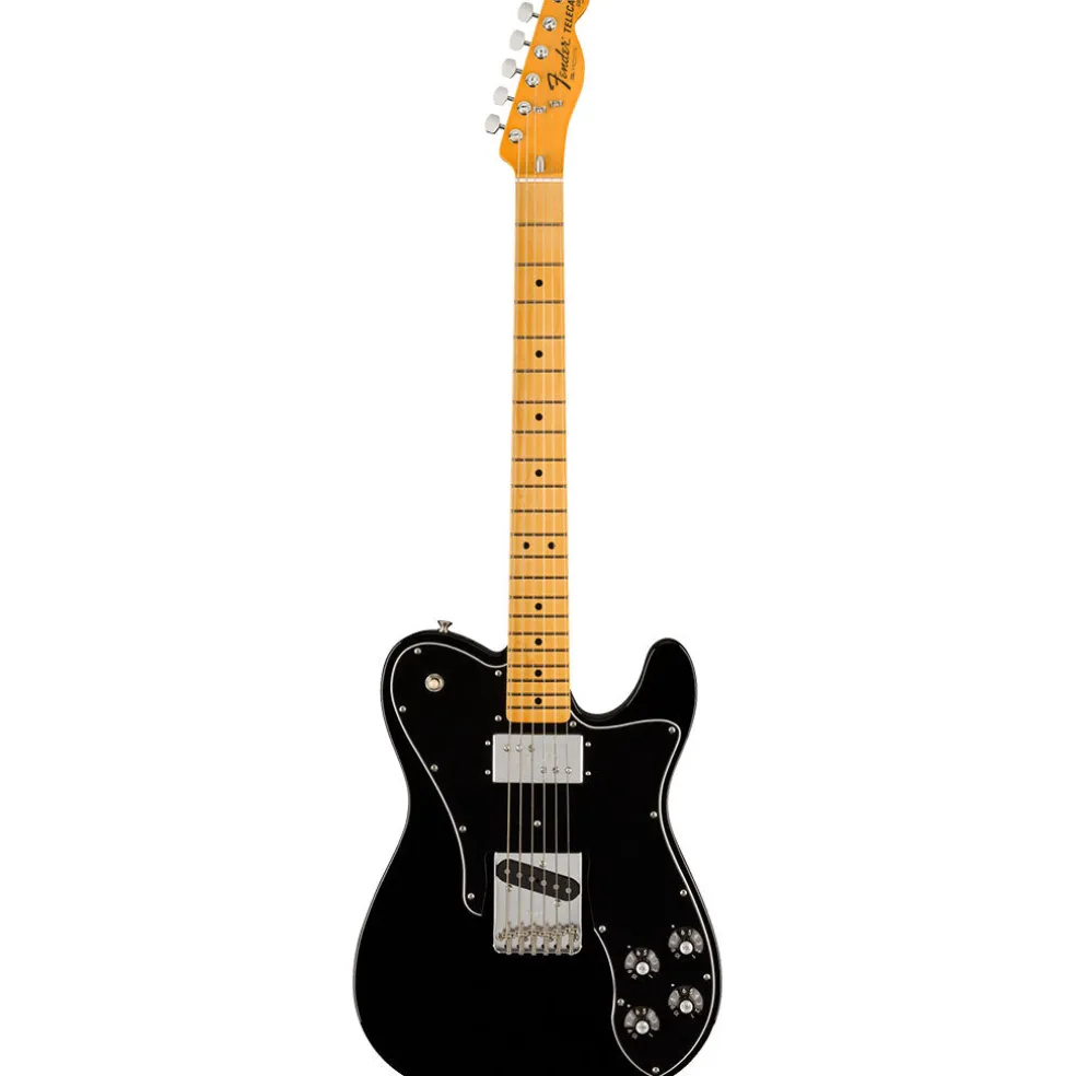 Fender American Vintage II 1977 Telecaster® Custom, Maple Fingerboard, Black