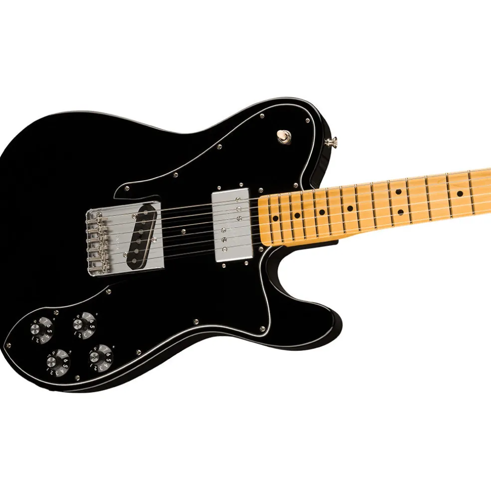 Fender American Vintage II 1977 Telecaster® Custom, Maple Fingerboard, Black