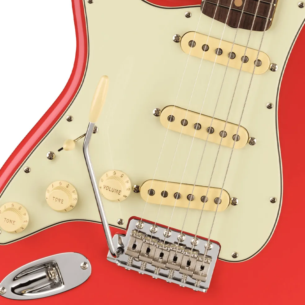 Fender American Vintage II 1961 Stratocaster® Left-Hand, Rosewood Fingerboard, Fiesta Red